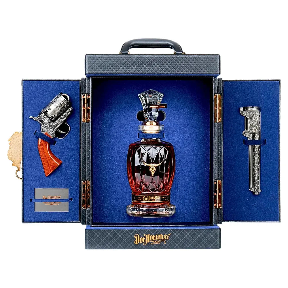 Doc Holliday 10 Year Old Bourbon Revolver Set