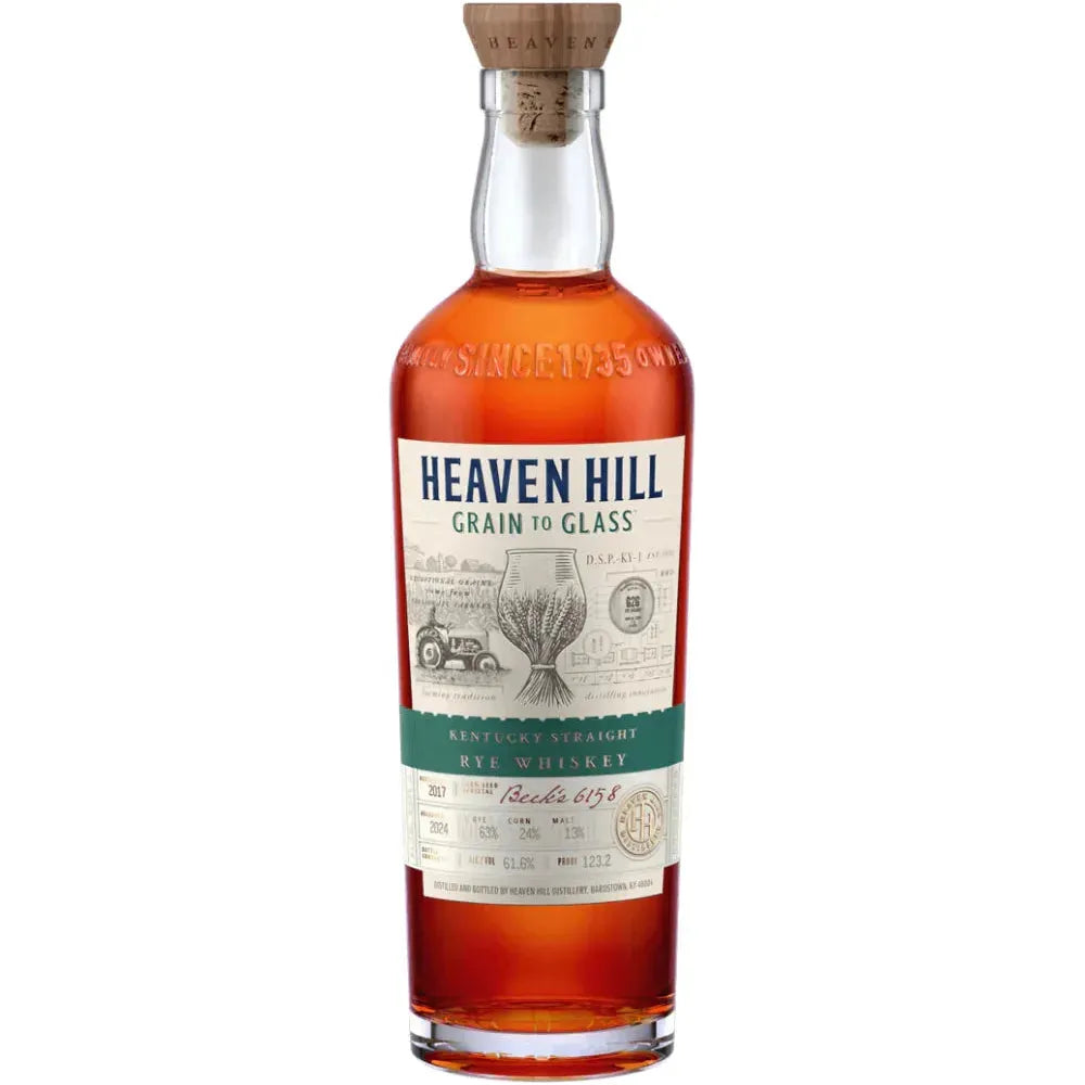 Heaven Hill Grain to Glass Rye Whiskey 700ml