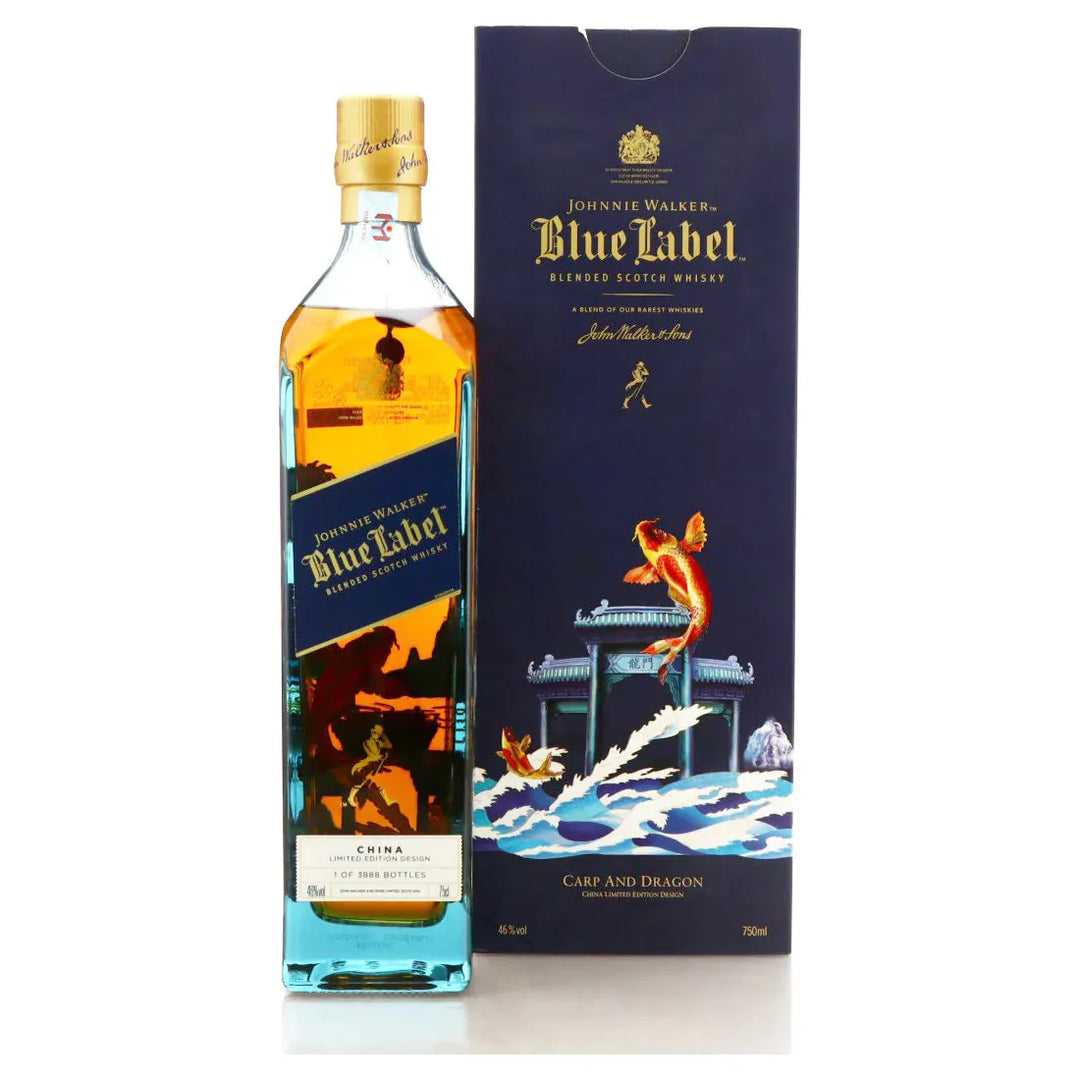 Johnnie Walker Carp and Dragon China Design