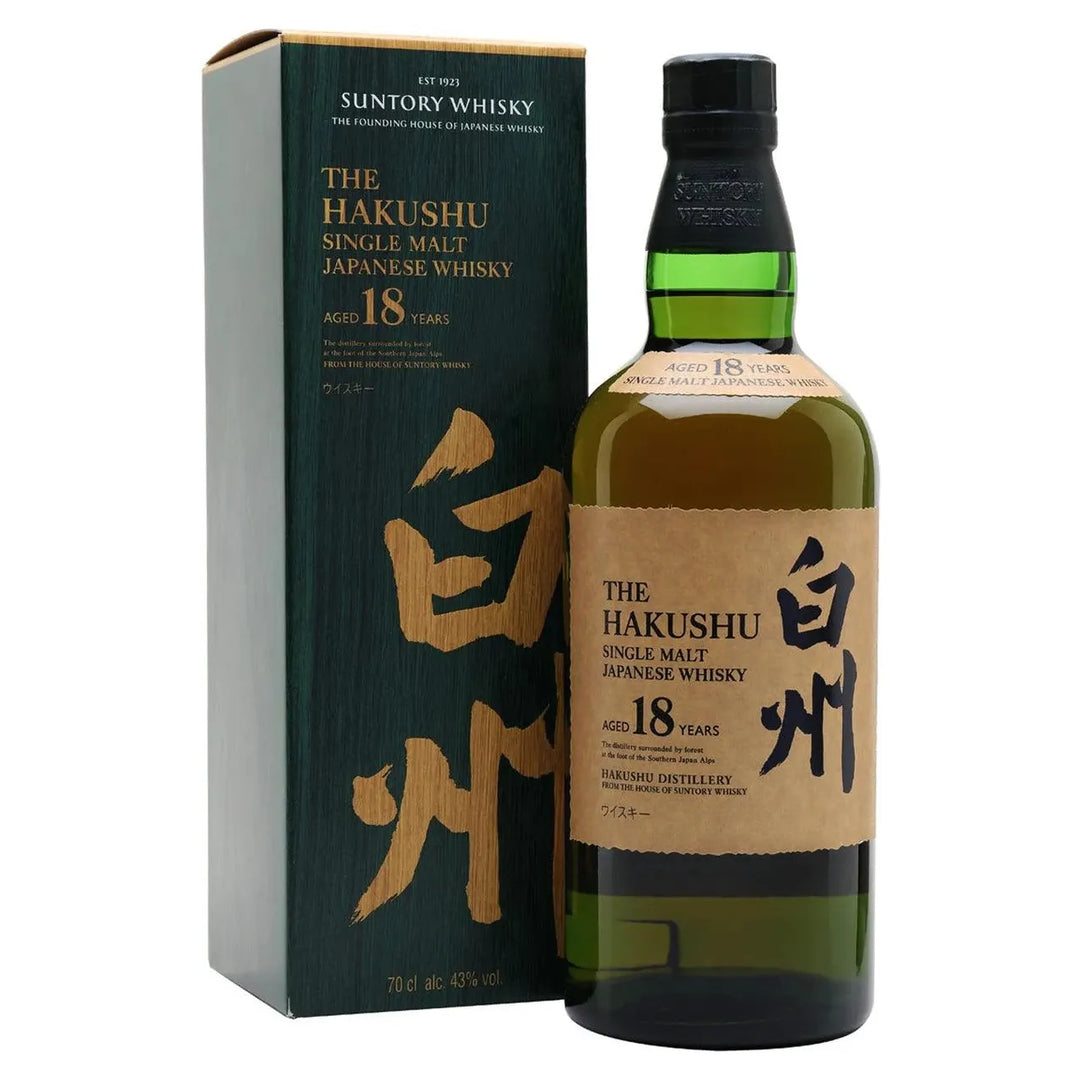The Hakushu 18 Year Old Japanese Whisky