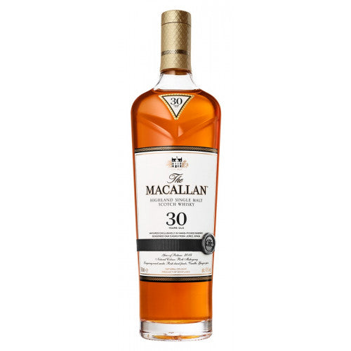 The Macallan 30 Year Old Sherry Oak Single Malt Scotch Whisky 750ml - Cork & Mash