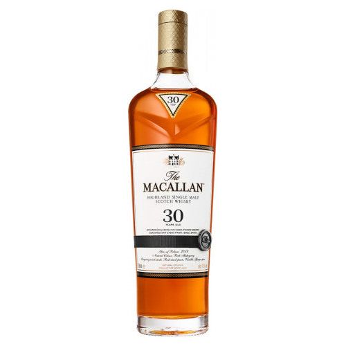 The Macallan 30 Year Old Sherry Oak Single Malt Scotch Whisky 750ml - Cork & Mash