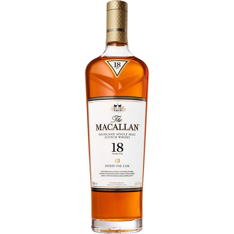 The Macallan 18 Year Sherry Oak Cask 750ml - Cork & Mash
