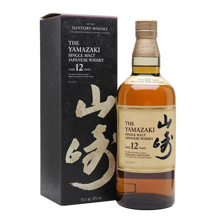 The Yamazaki 12 Year Old Single Malt Japanese Whisky 750ml